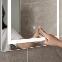 Square Bathroom Mirrors Wall Smart Mirrors With Lights