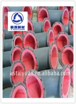 rubber lined corrosion resistance bend