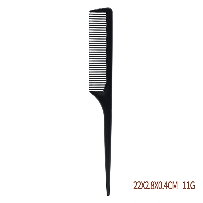 Wholesale 10 Pieces Salon and Home Use Plastic Barber Hair Styling Comb Sets