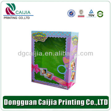 Lovely toys packaging paper box