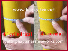 4" mortars tubes for cylindrical shells/Fibgers glass display fireworks/ fireworks display mortar tubes