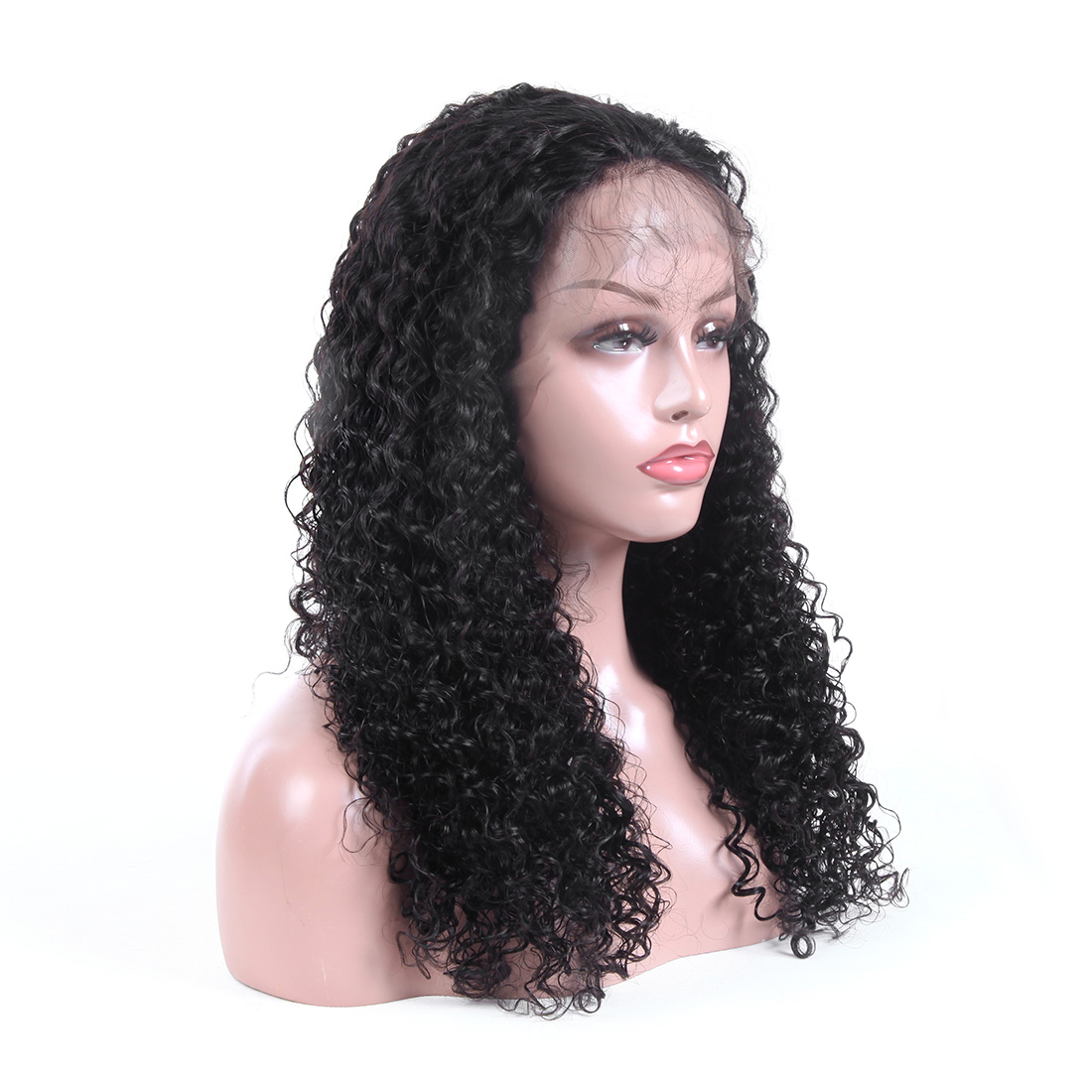 China supplier real human  deep wave indian mermaid hair wig