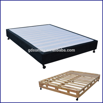 KD solid wood slatted bed base