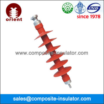 24KV overhead line HTV Silicone Rubber pin insulator