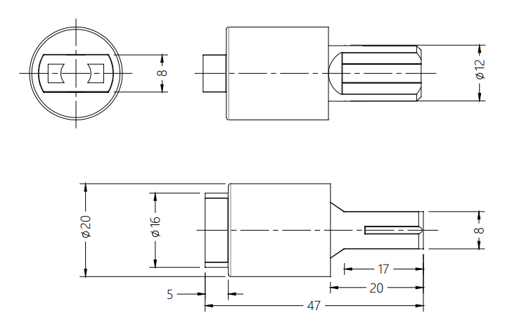 Vane Damper for Cooking Bench