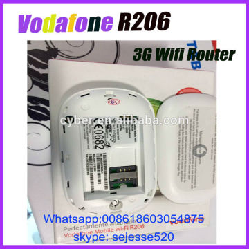 Vodafone R206 3g portable router huawei Vodafone mobile wi-fi router R206 3g modem