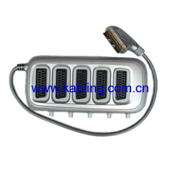 Silvery Scart Splitter 5-way?
