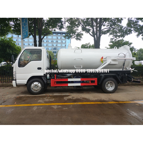 ISUZU ELF 5m³ Sewage Suction Truck