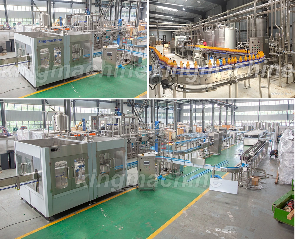 High Quality Hot Juice Bottle Washing Filling Capping Machine with Certificate