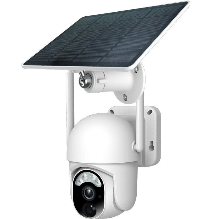 كاميرا الأمن المستقلة التي تعمل بالطاقة الشمسية