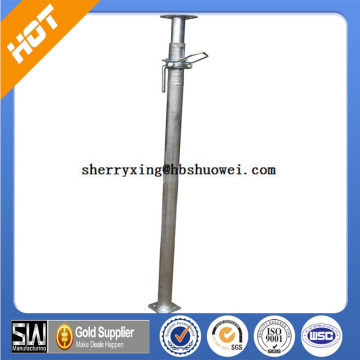 telescopic shoring support/shoring support/adjustable steel prop