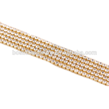 Fashion High Quality Metal Rhinestone Chain Bulk