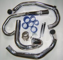 cooling system aluminum intercooler piping kits