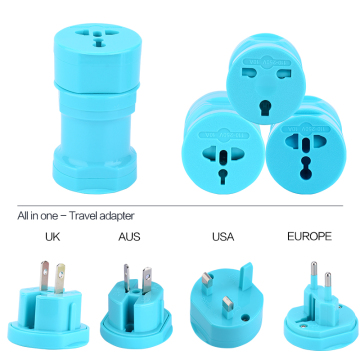 2017 VIP promotion gifts worldwide multiple plug travel adapter