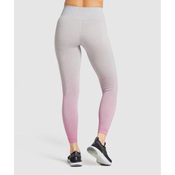 Passen Sie Ombre Seamless Womens Yoga Wear an