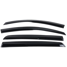 JDMotorsport88 4pcs Dark Smoke Low Profile Side Window Visors for VW GOLF MK6 Variant 2009-2013