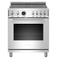 30 inch Induction Range 4 Heating Zones