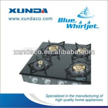 4 Burner Glass Top Gas Stove