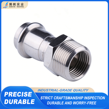 Stainless Steel External Thread Conversion Connector