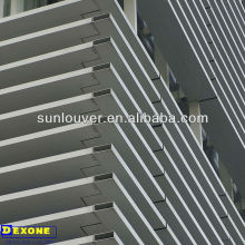 aluminum exterior fire rated sun louver