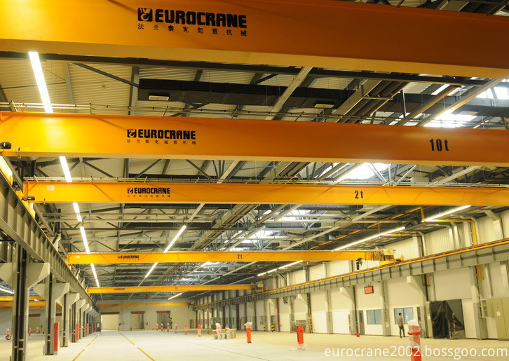 wireless remote control overhead crane 20t