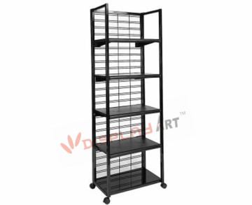 Wire display shelf rack