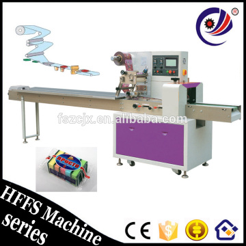 spong brush flowpack pillow packing machine price