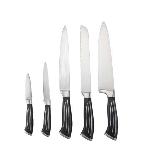 POM Handle Stainless Steel Knife Set