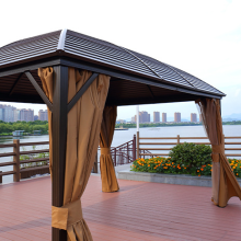 Waterproof Gazebo Covers for 3x3M and 3x4M Outdoor Sunshade Gazebos