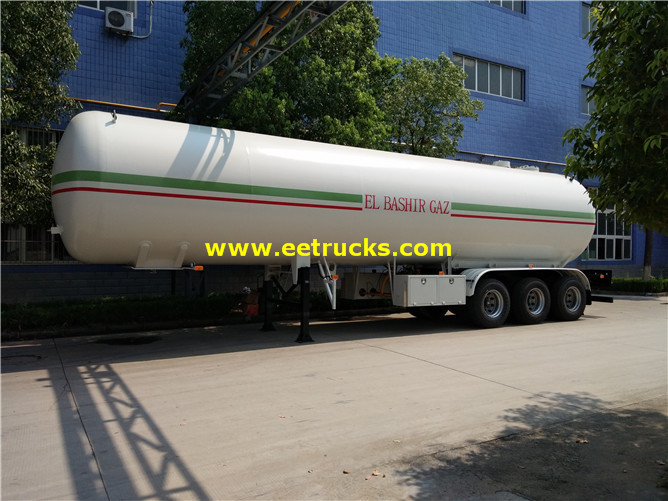 Propane Gas Truck Semi-trailers