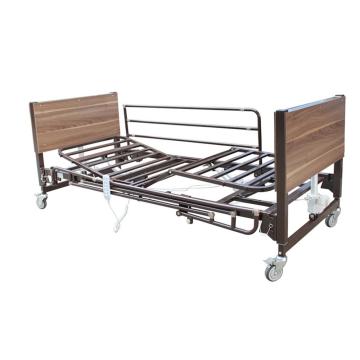 Cztery sekcje łóżko szpitalne o zmiennej wysokości