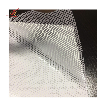 bus advertising window film privacy one way vision