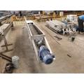Stainless steel screw conveyor for waste water treatment