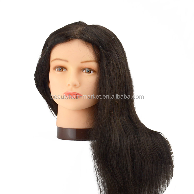 2020 Hot Sale 100% Human Hair Training head Wig Display Head Mannequin