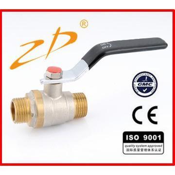 Black lever handle Brass ball valve ZD-1105(M/M)