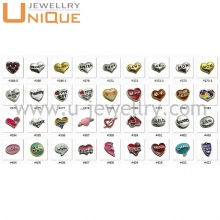 2014 the most popular hot selling fashion floating locket charms alloy charms letter charms (LA0025 )
