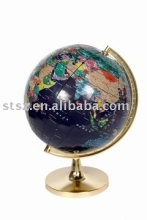 The 9inch puzzle globe with dark blue