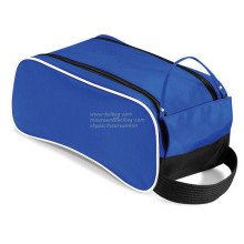 blue polyester shoe bag