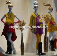 Modern pregnant woman mannequin, maternity clothes display mannequin with designed mannequin head