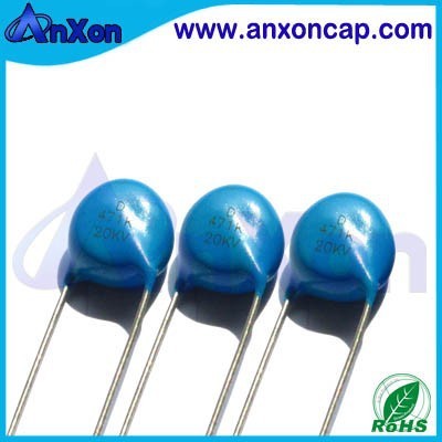 30KV 470PF Leaded High Voltage Disc Capacitor