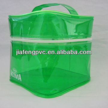 Transparent green packaging bag for personal care/ hair care items