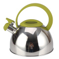 Household Green Handle Whistling Kettle