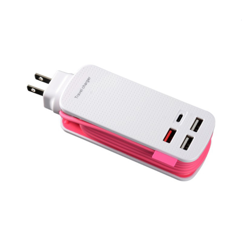 Adapter podróżny Porty Multi-USB z Type-C