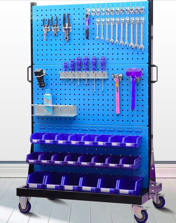 Multi Function pegboard  square hole perforated panels tool display hooks