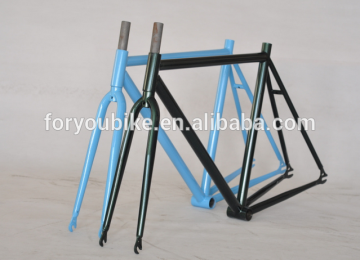 700c cromoly frame+fork+seatpost+clamp+headset fixed gear bike mauntain bicycle frame track bike frame