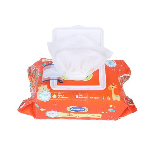 แบรนด์ฉลากส่วนตัวที่กำหนดเอง Baby Wet Wipes