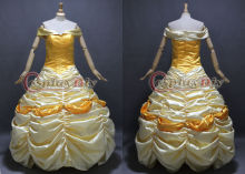 Custom made Belle Costume party dress cosplay costume