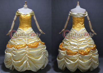 Custom made Belle Costume party dress cosplay costume