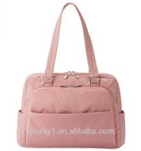 Lady fashion multifunction laptop trolley bag