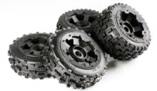 Rovan Buggy Off Road Tires On 6 Spoke Rims?